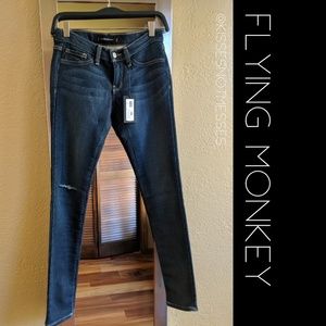 Flying Monkey knit jeans / jeggings